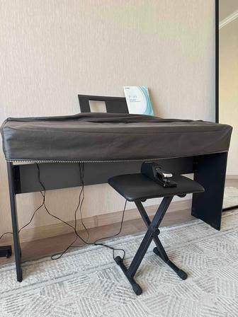 Цифровое пианино Yamaha P45B(комплект) стойка, банкетка, педаль, чехол