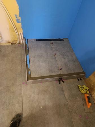 Укладка кафеля на стены и пол