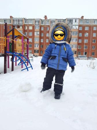 Продам детский зимний комбинезон на мальчика