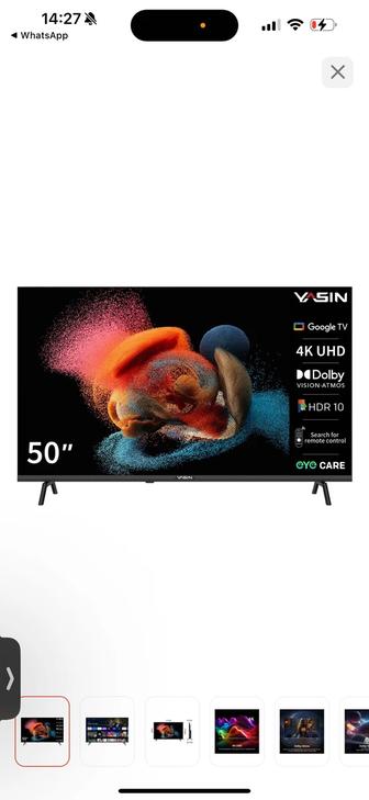 Телевизор 50 4K UHD Smart TV