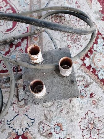 Газовая горелка с тремя форсунками