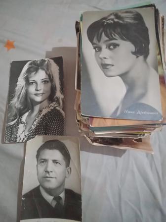 Открытки с актерами СССР коллекции