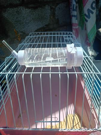 Продам клетку и поилку