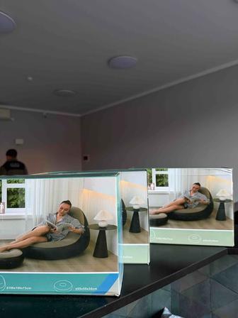 Надувной диван с насосом