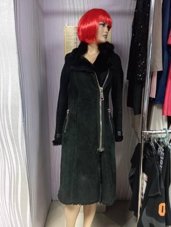 Дубленка натуральная, отделка таскан