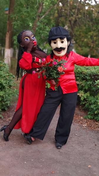 Стрипкуклы, ростовые куклы.