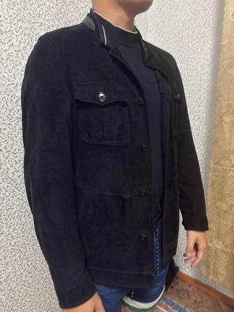 Кожаная куртка от Ermenegildo Zegna