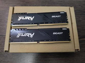 Оперативная память Kingston Fury Beast DDR4 32 Gb