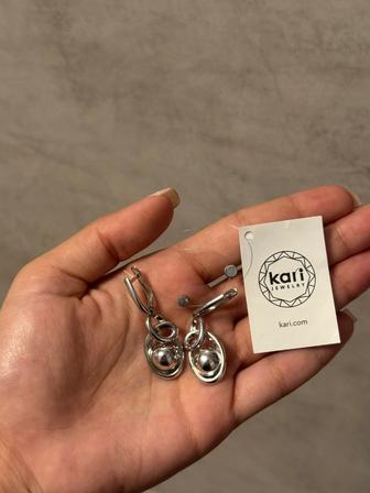 Сережки из серебра 925 пробы