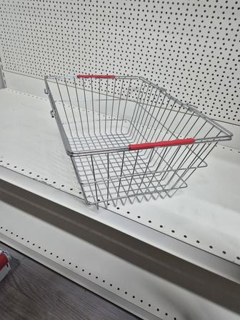 Корзины для покупателей, Тележки, акционные сетки