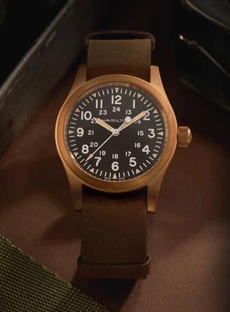 HAMILTON khaki field bronze 38 mm