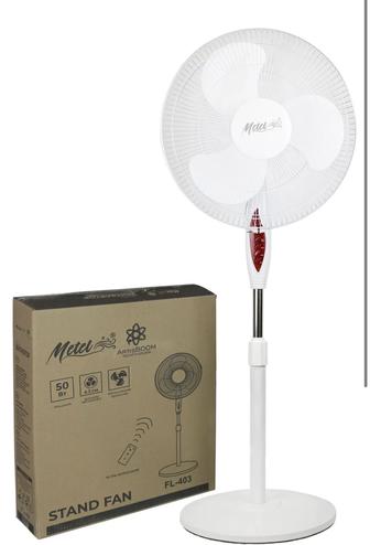 Вентиляторы metel FL403 в черном и белом цвете