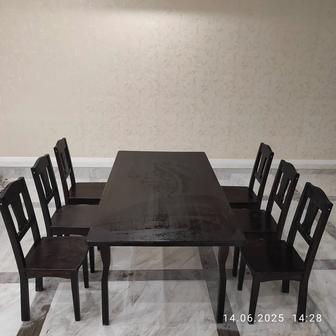Стол, стулья на 6человек