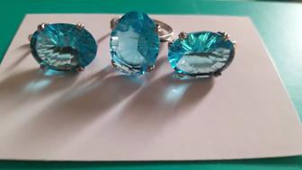 Серьги, кольца