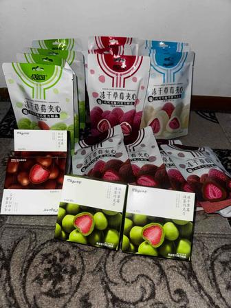 Сублимирленген жемістер 
100% табиғи, қантсыз, бояусыз