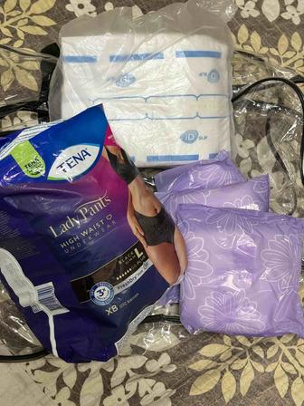 Отдам бесплатно гигиенические средства подгузникив род дом
