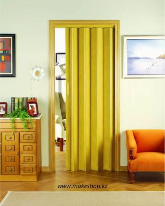 Раздвижная дверь 860 x 2030мм гармошка пластиковые складные купе ширма