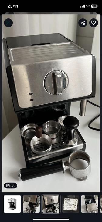 продам рожковую кофемашину delonghi ecp 33.21 Италия