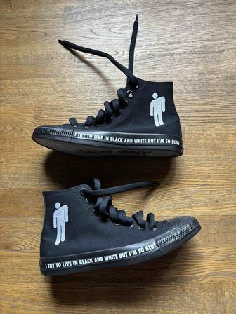 Продам кеды конверс в коллаборации с Billie Eilish x Converse
