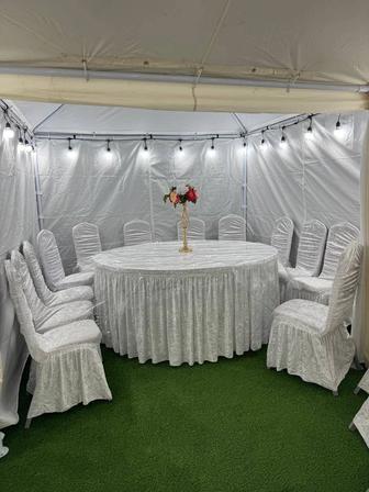 Аренда столов и стульев скамеек