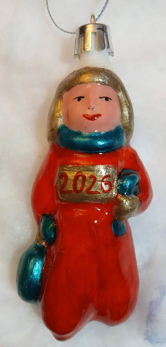 Елочное украшение намелку