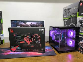 Игровой Компьютер с Монитором Полный Комплект.
Процессор AMD Ryzen 7 3700X