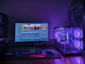 Игровой Компьютер с Монитором Полный Комплект.
Процессор AMD Ryzen 7 3700X