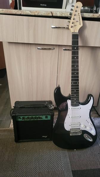 комплект Электрогитара ROCKET (тип Stratocaster) и усилитель Stage6 B10