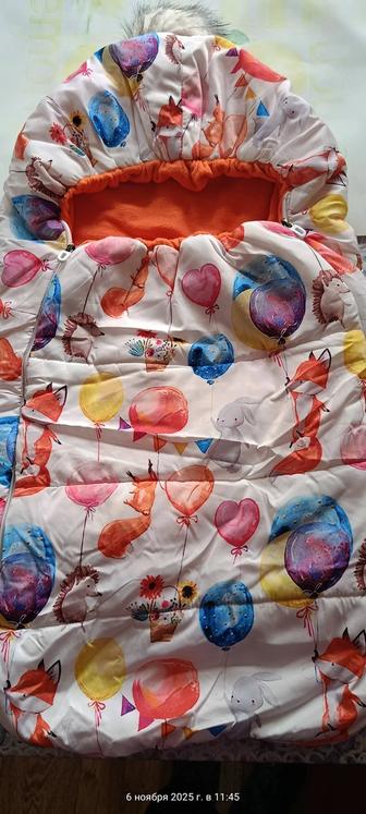 Конверт выписка зимний