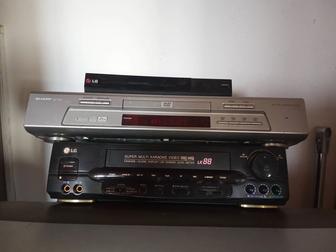 Тв,sd,dvd видеомагнитофон