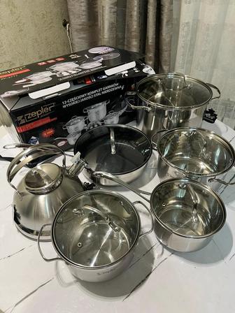 Набор посуды из нержавеющей стали