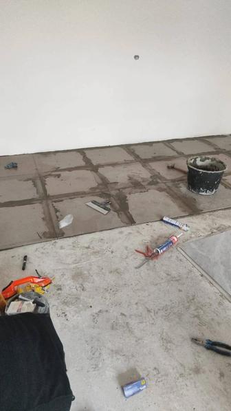 Укладка кафеля