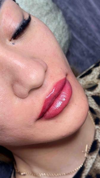 Перманент губ!