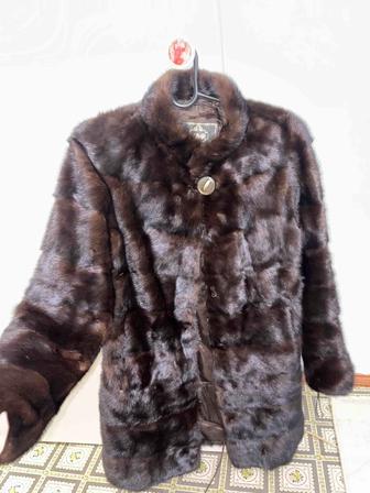 Натуральная норковая трансформер шуба