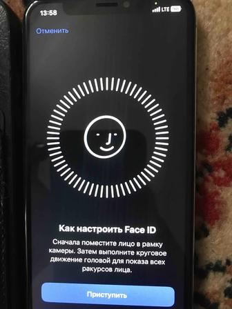 Айфон Х Face id работает все работает