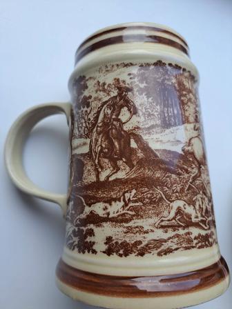 Тарелки и пивная кружка ГДР