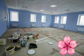 Отделочные работы ,обои ,выравние стен и потолков левкас, закатка