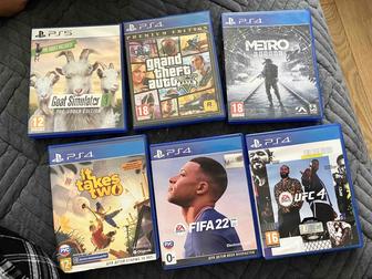 Диски на ps5 и ps4