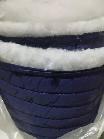 Плащевка стеганная на синтепоне. Метражом. Цвет синий