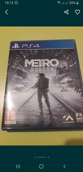 Продам игру на сони ps 4. Metro