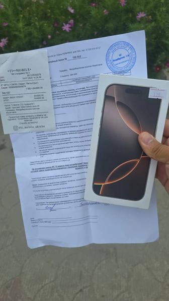 Айфон 16 про 128гб новый активированный цикл зарядки 1