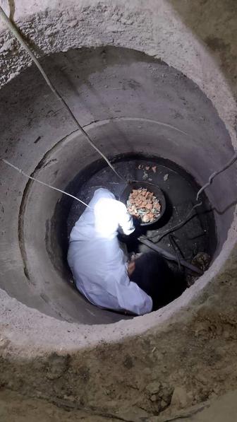 Колодец и септик прочистка ручной работы