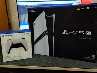 Ps5 pro 2tb с дисководом двумя джойстиками и зарядкой
