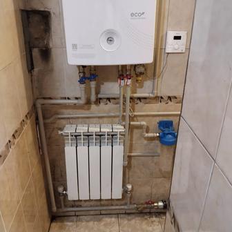 Профилактика и ремонт газовых печей (котлов) установка газовых котлов