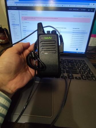 Рация с гарнитурой