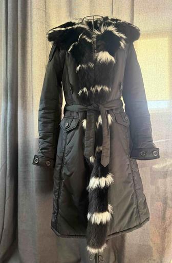 Пальто с мехом