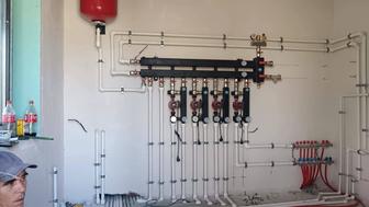 Сантех работ и сварочныйх (газосварка) работ.