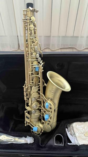 Профессиональный Саксофон Альт новый винтажный матовый