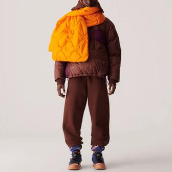 Stella Mccartney X Куртка женская красно-коричневая Adidas