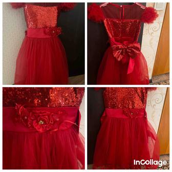 Красивое платье для девочки 6-8 лет